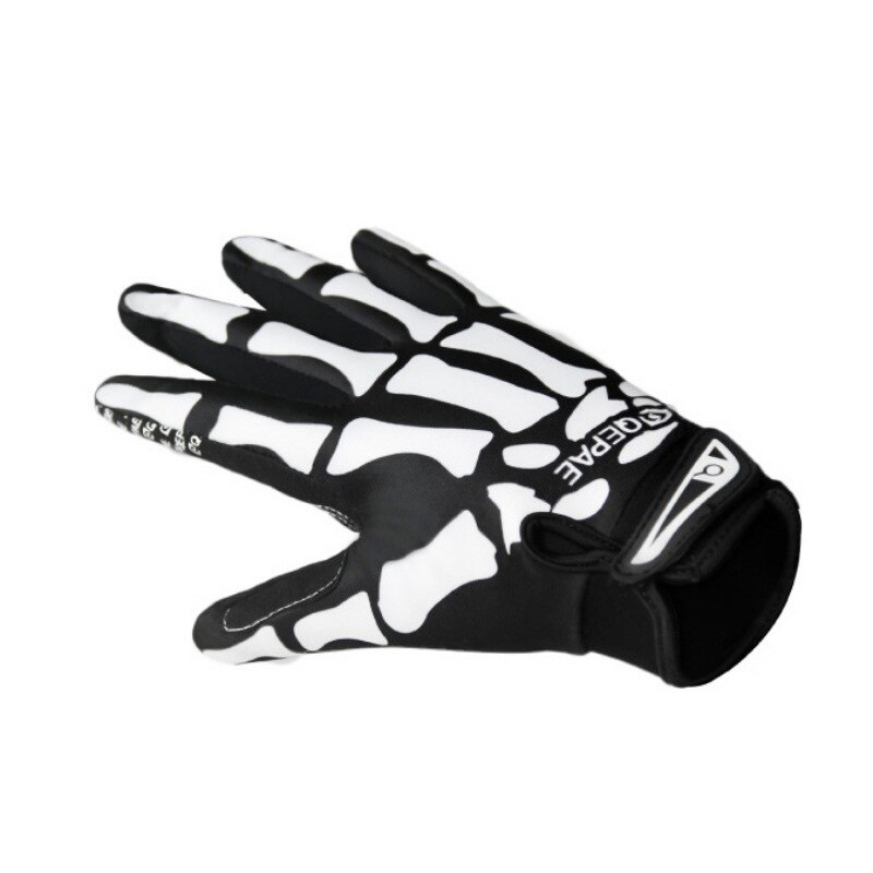 Detail Skeleton Cycling Gloves Nomer 21