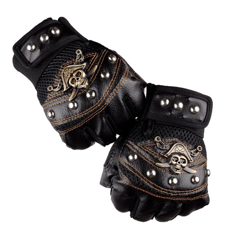 Detail Skeleton Cycling Gloves Nomer 33