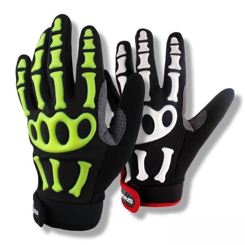 Detail Skeleton Cycling Gloves Nomer 5