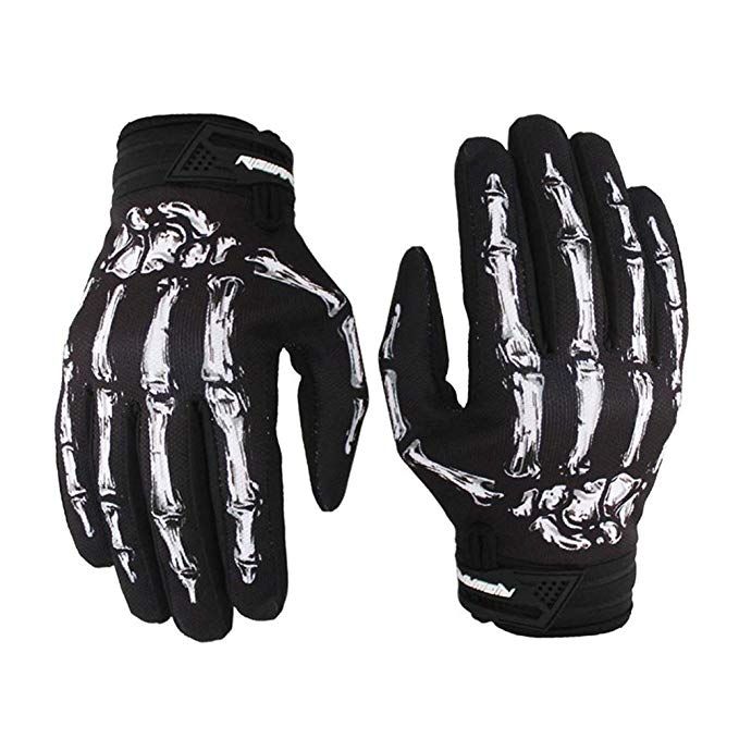 Detail Skeleton Cycling Gloves Nomer 8