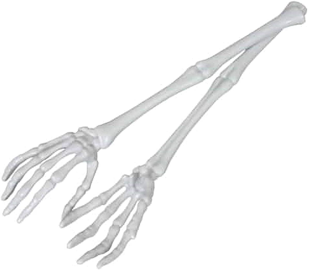 Detail Skeleton Hands Salad Servers Nomer 2