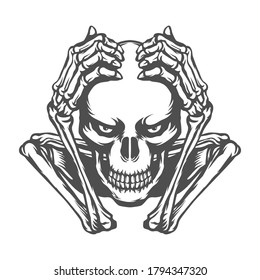 Detail Skeleton Head Image Nomer 2