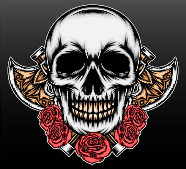 Detail Skeleton Head Image Nomer 14