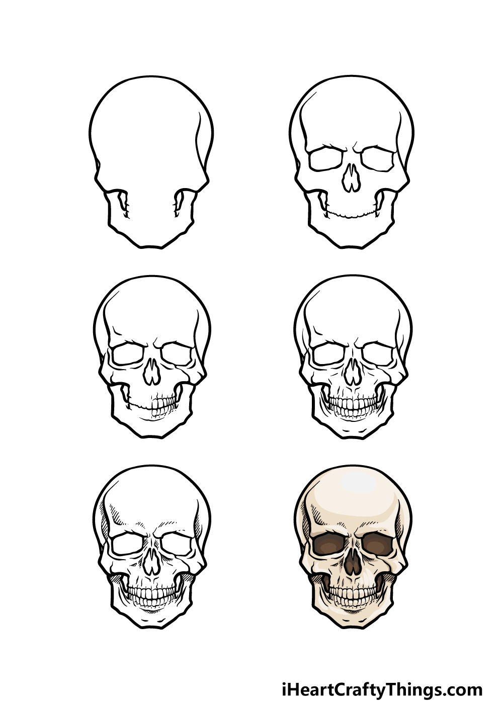 Detail Skeleton Head Image Nomer 58