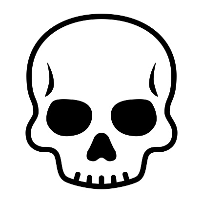 Detail Skeleton Head Image Nomer 9