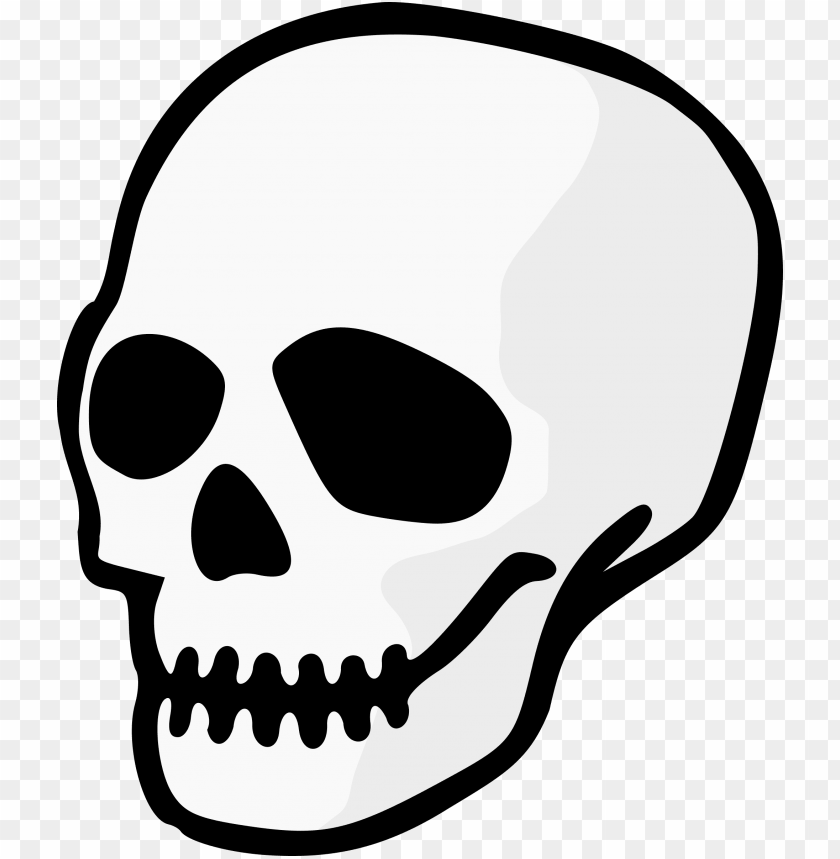 Download Skeleton Head Transparent Nomer 6