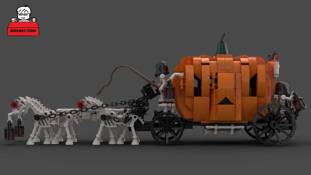 Detail Skeleton Horse And Carriage Halloween Nomer 57