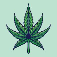 Detail Weed Vector Nomer 4