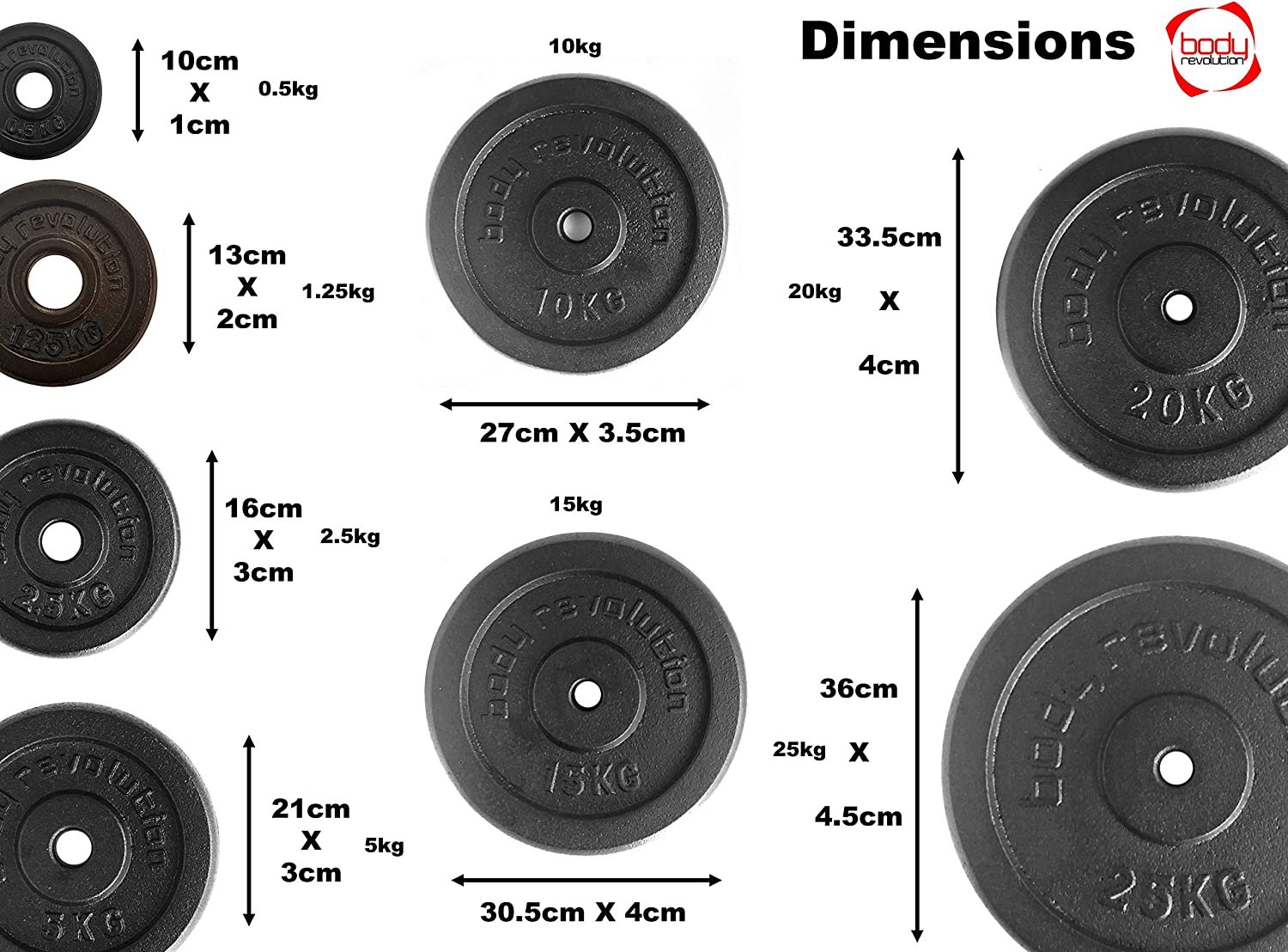 Detail Weight Plate Sizes Nomer 7