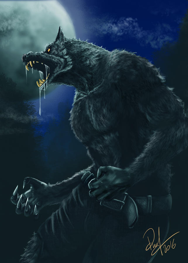 Detail Werewolf Illustrations Nomer 11