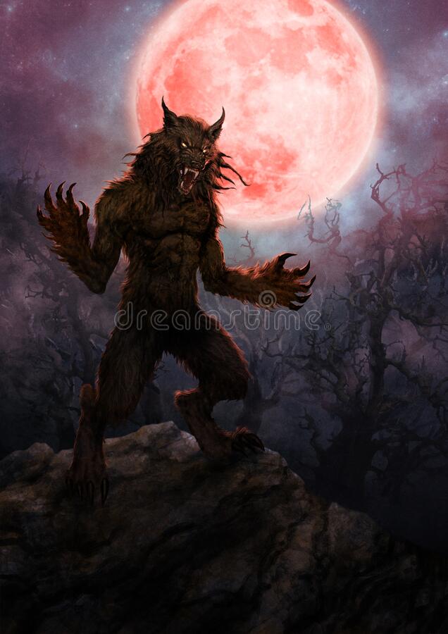 Detail Werewolf Illustrations Nomer 13