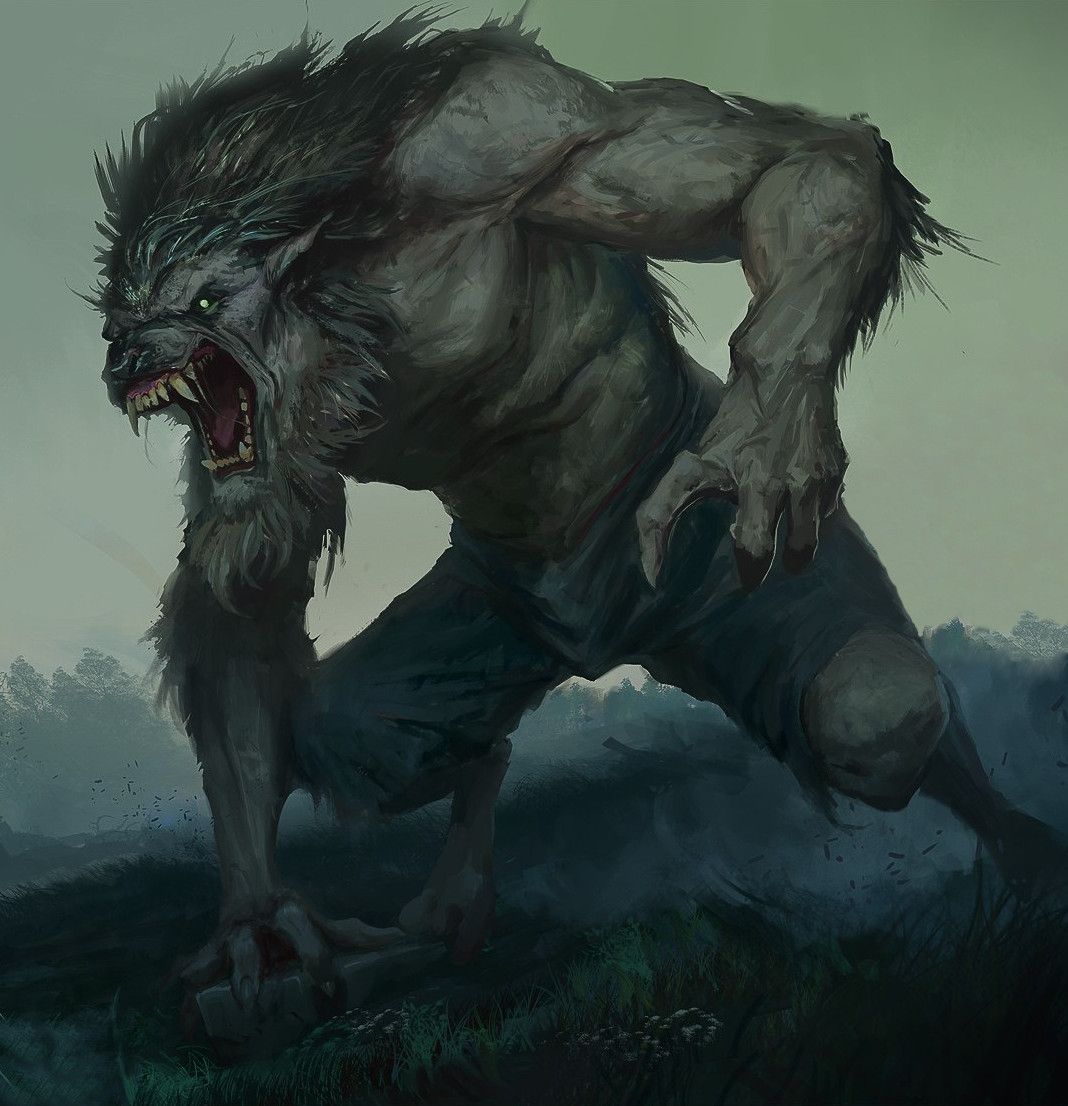 Detail Werewolf Illustrations Nomer 26