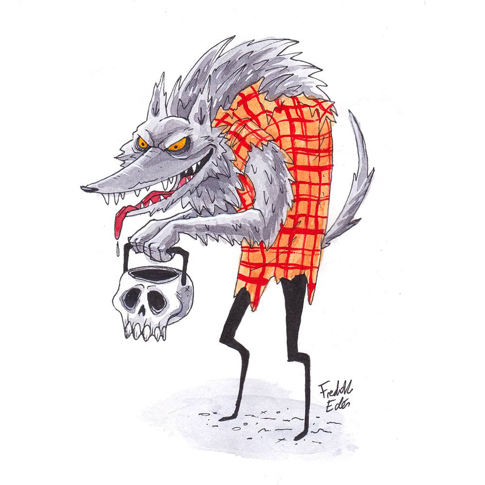 Detail Werewolf Illustrations Nomer 30