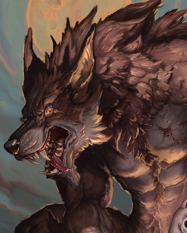 Detail Werewolf Illustrations Nomer 33