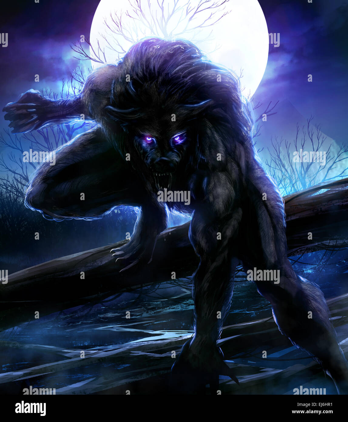 Detail Werewolf Illustrations Nomer 45
