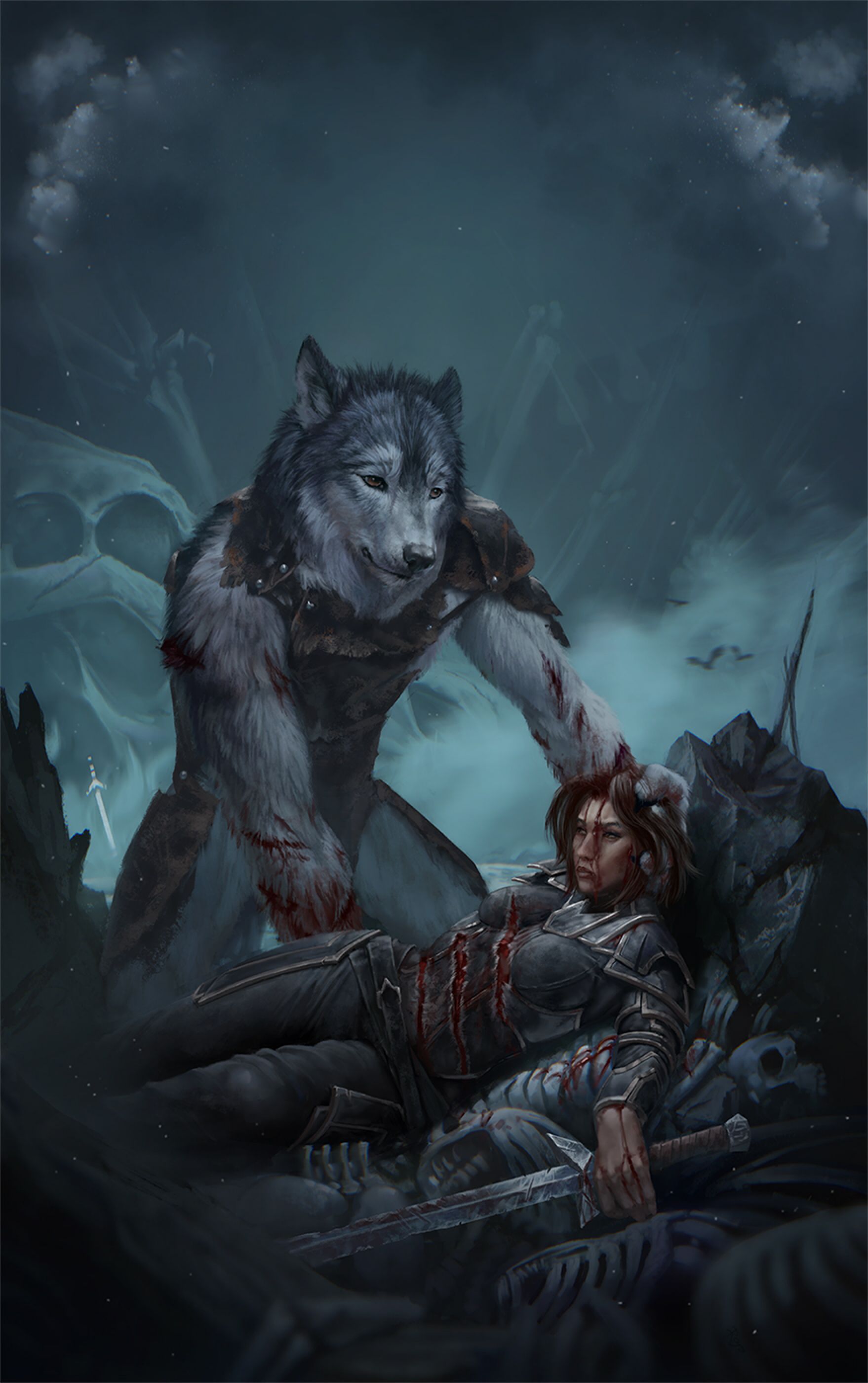 Detail Werewolf Illustrations Nomer 9