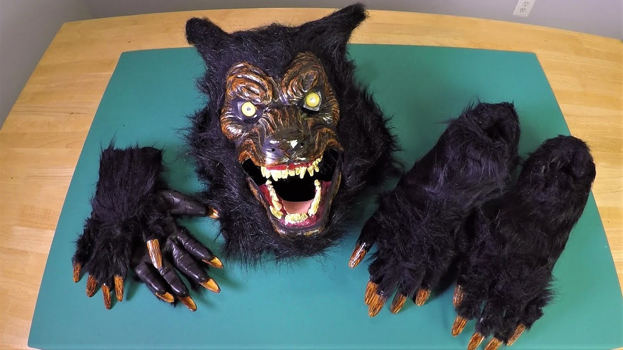 Detail Werewolf Mask And Gloves Nomer 27