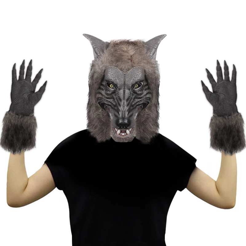 Detail Werewolf Mask And Gloves Nomer 33