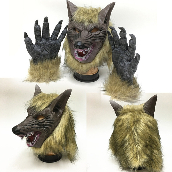 Detail Werewolf Mask And Gloves Nomer 8