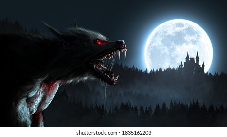 Detail Werewolf Stock Photo Nomer 23