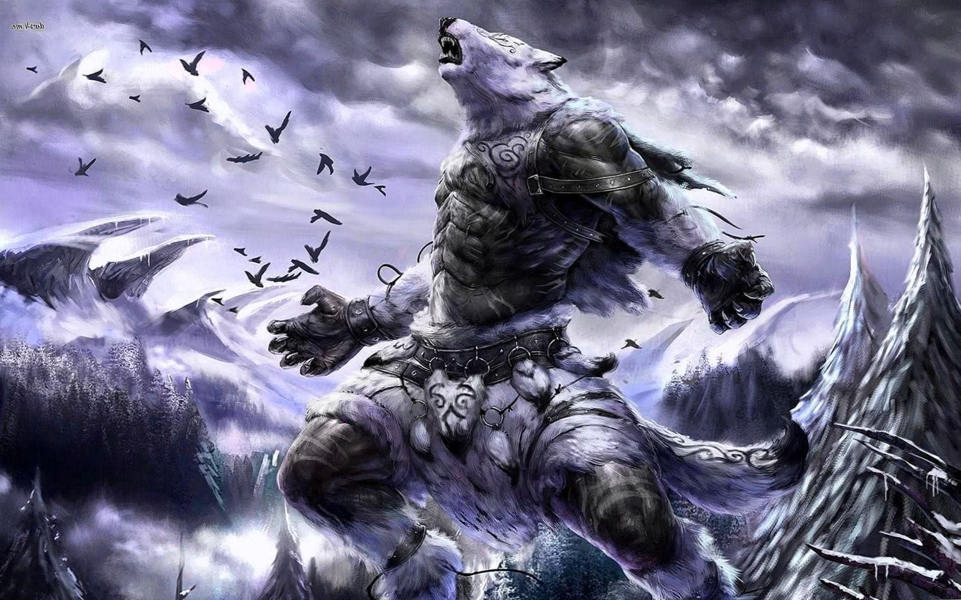 Detail Werewolf Wallpaper Hd Nomer 14