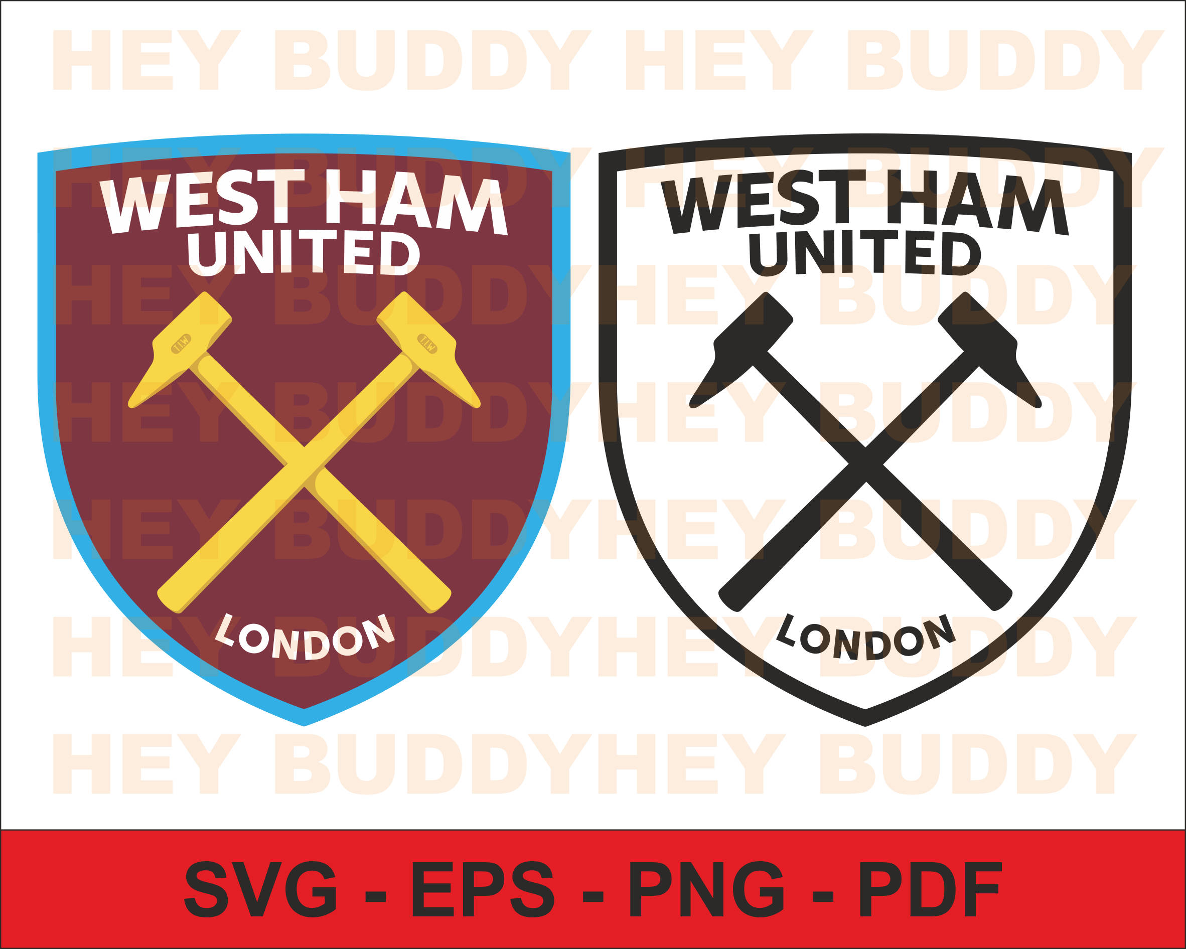 Detail West Ham United Logo Png Nomer 18