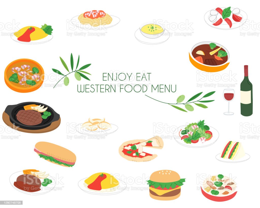 Detail Western Food Menu Nomer 17