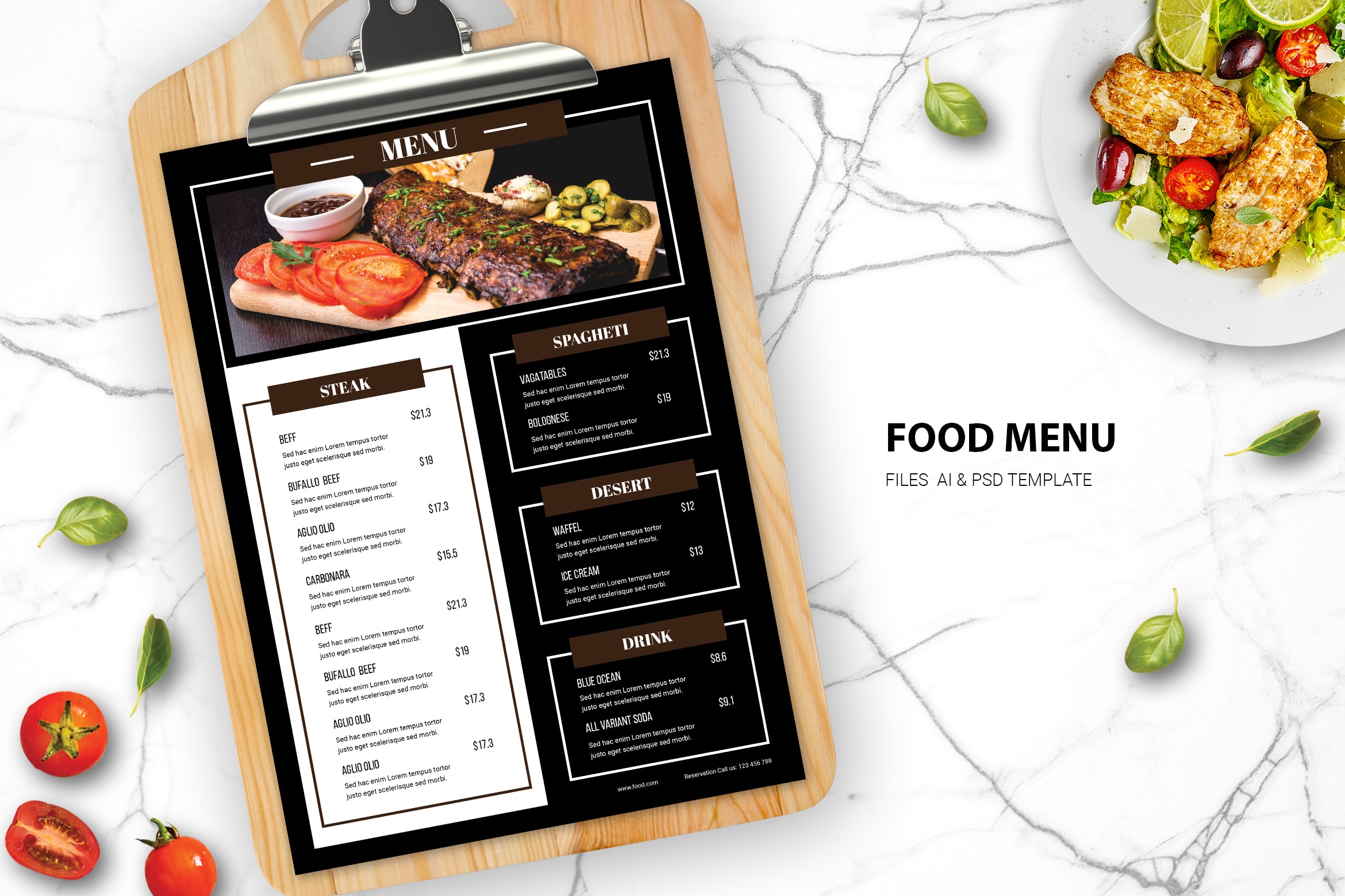 Detail Western Food Menu Nomer 33