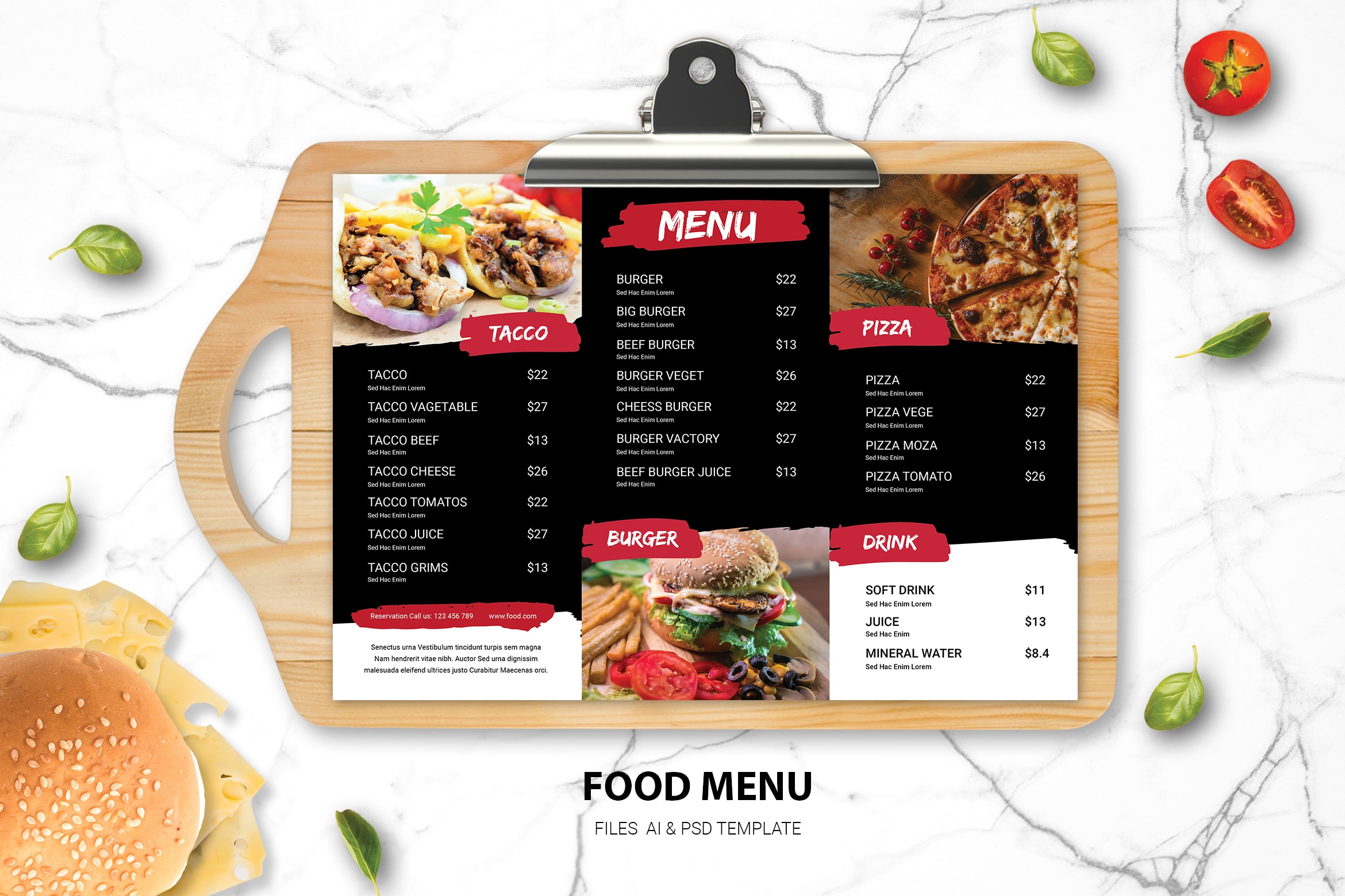 Detail Western Food Menu Nomer 35