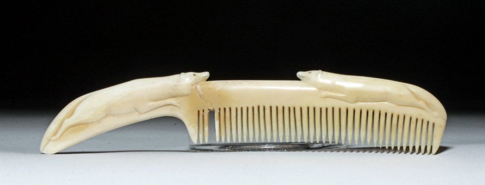 Detail Whale Bone Comb Nomer 35