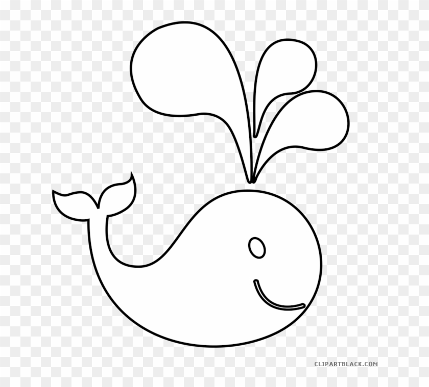 Detail Whale Clipart Black And White Nomer 27