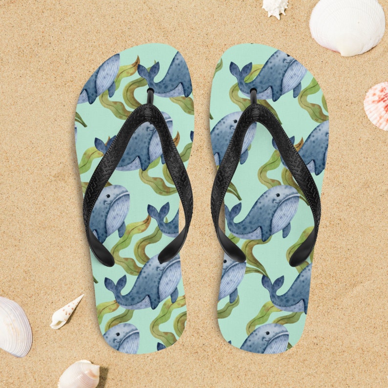 Detail Whale Flip Flops Nomer 24