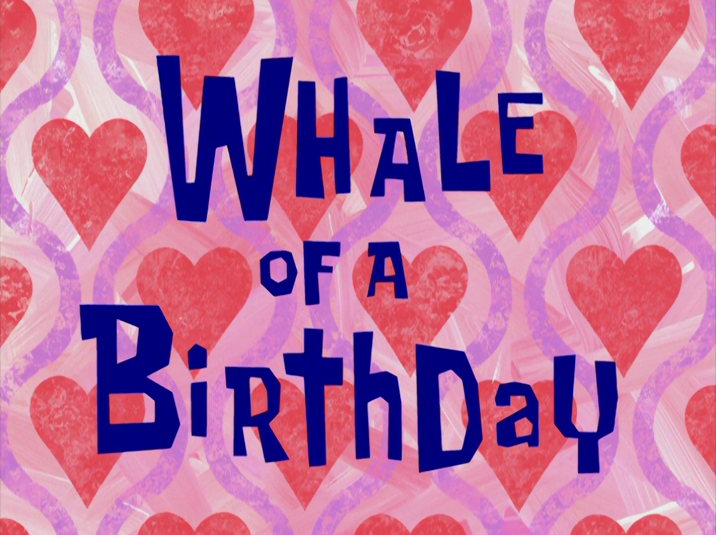 Whale Of A Birthday Spongebob - KibrisPDR