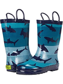 Detail Whale Print Rain Boots Nomer 43