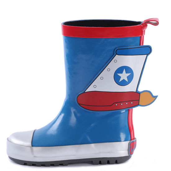 Download Whale Print Rain Boots Nomer 49