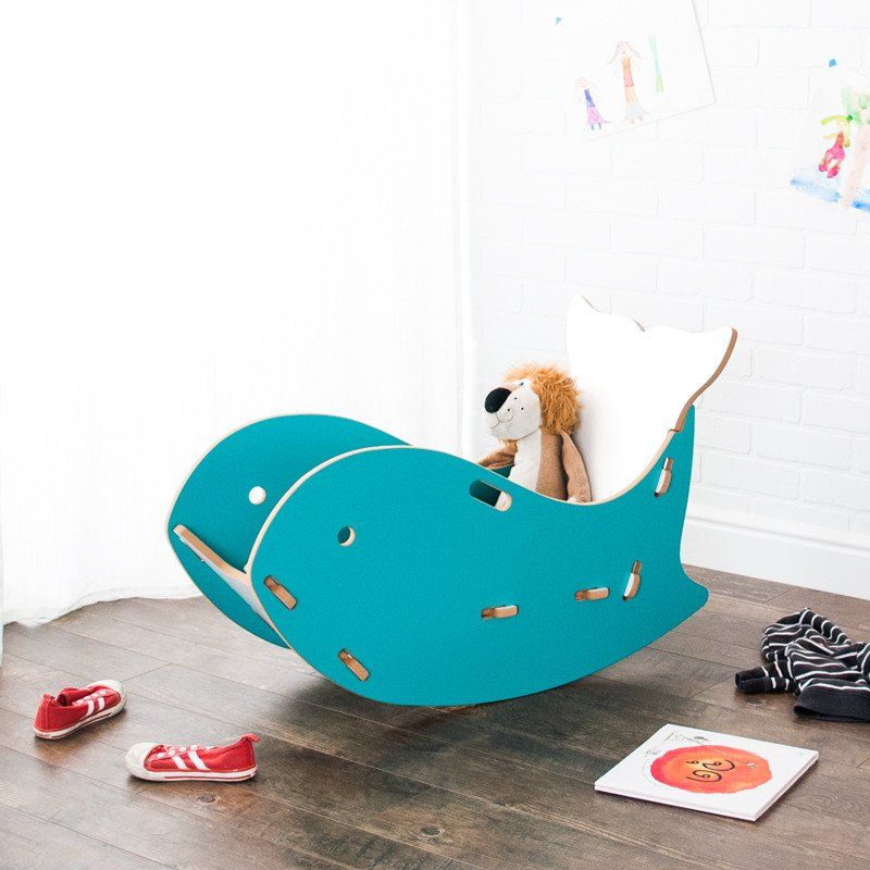 Detail Whale Rocking Chair Nomer 7