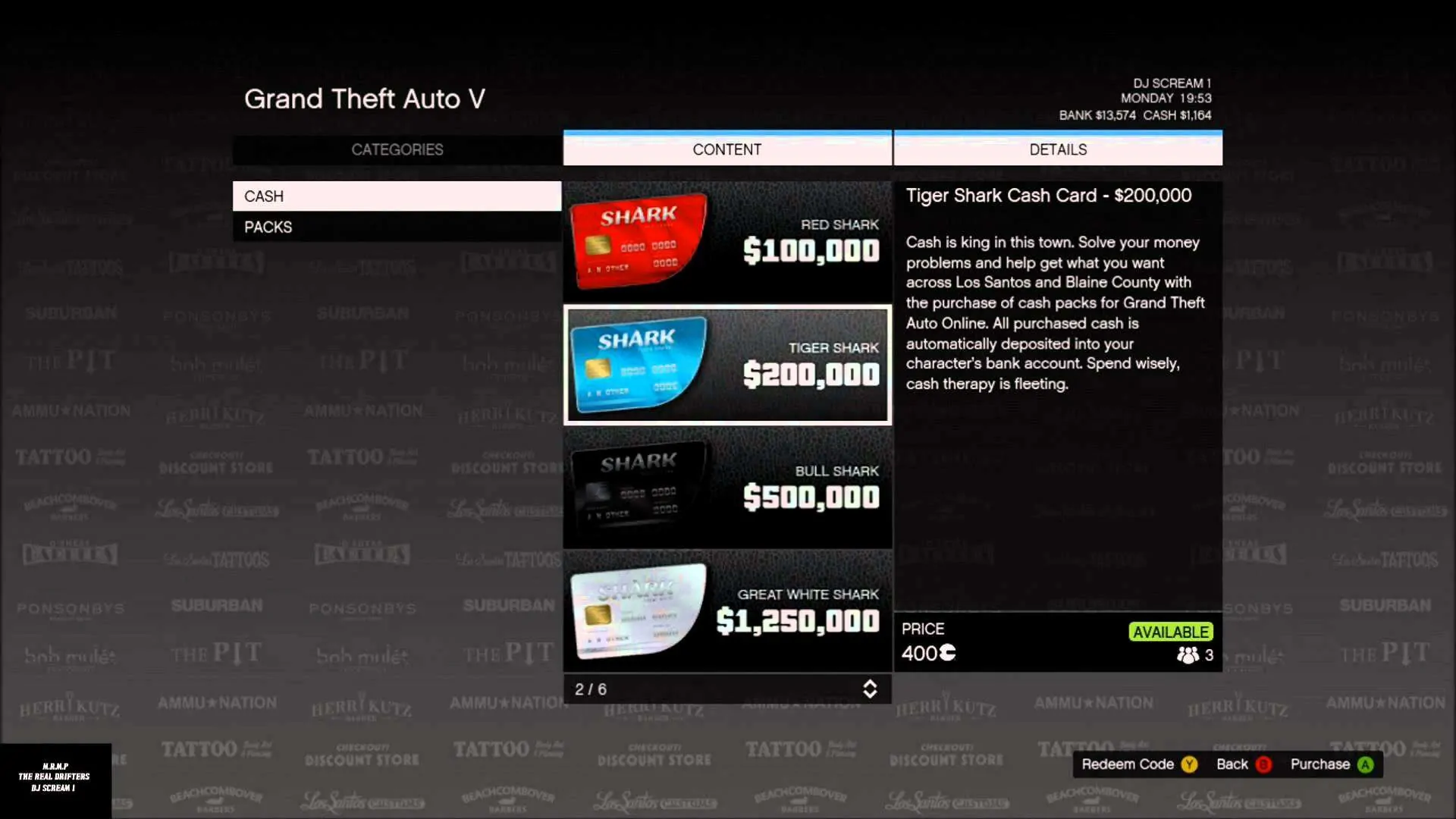 Detail Whale Shark Cash Card Gta 5 Nomer 20