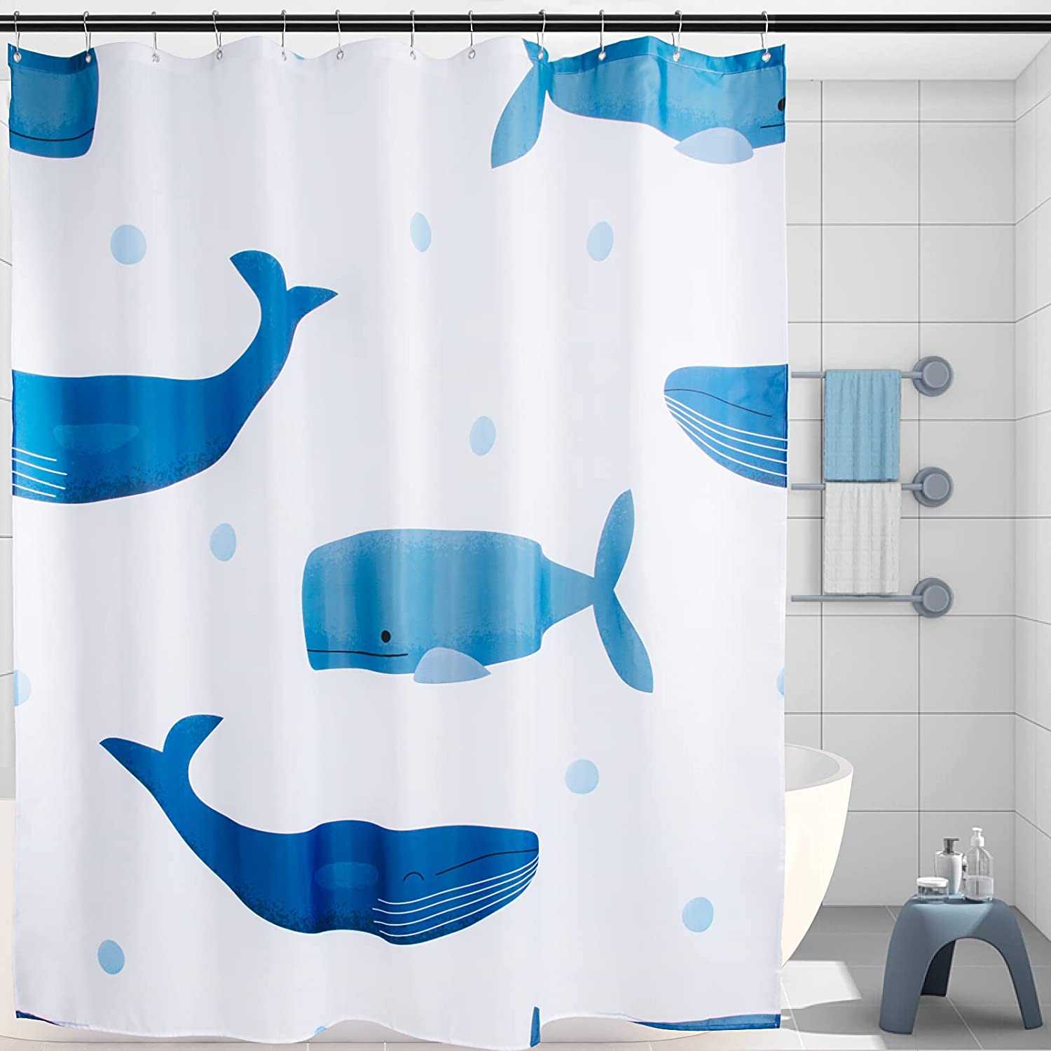 Detail Whale Shower Curtain Hooks Nomer 20