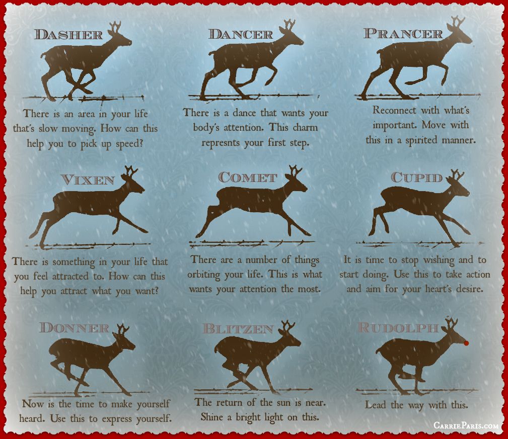 Detail What Are The 9 Reindeers Called Nomer 12