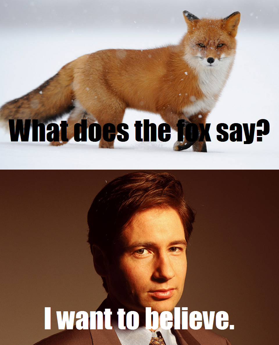 Detail What Does The Fox Say Meme Nomer 11