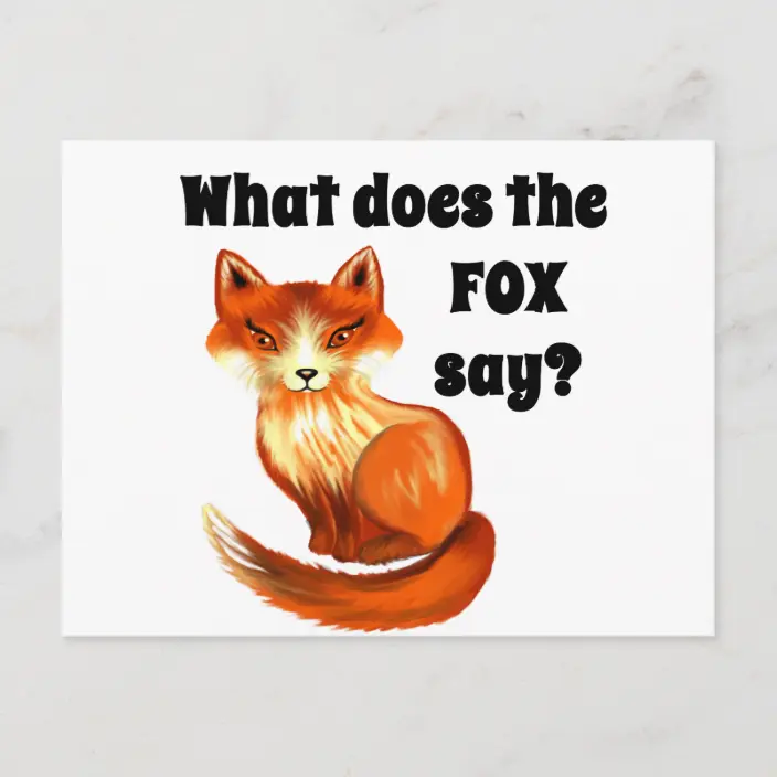 Detail What Does The Fox Say Meme Nomer 32