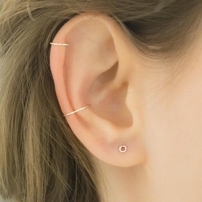 Detail What Gauge For Conch Piercing Nomer 34