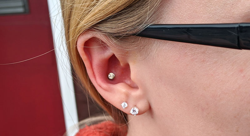 Detail What Gauge For Conch Piercing Nomer 47