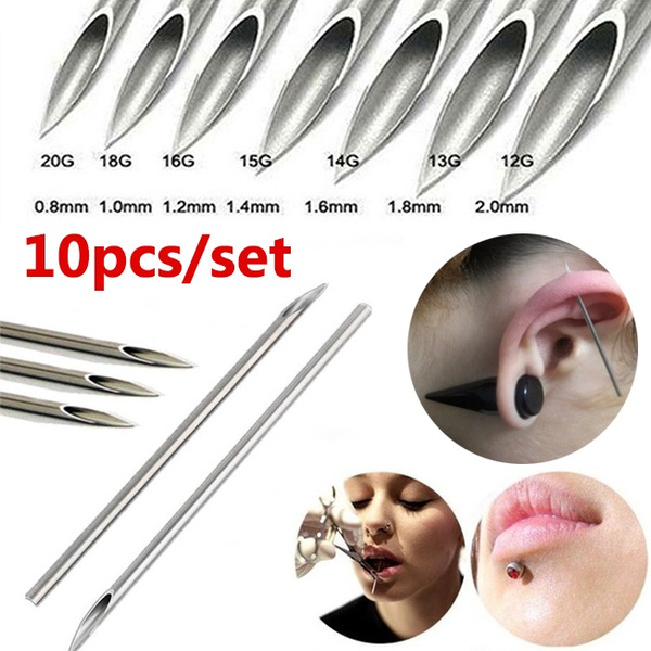 Detail What Gauge Needle For Nose Piercing Nomer 36