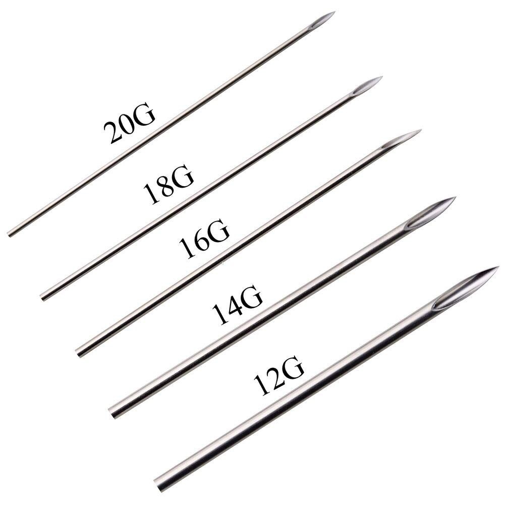 Detail What Gauge Needle For Nose Piercing Nomer 5