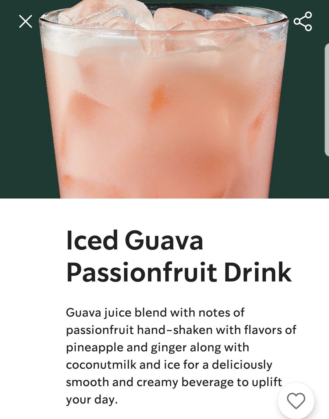 Detail What Guava Juice Does Starbucks Use Nomer 5