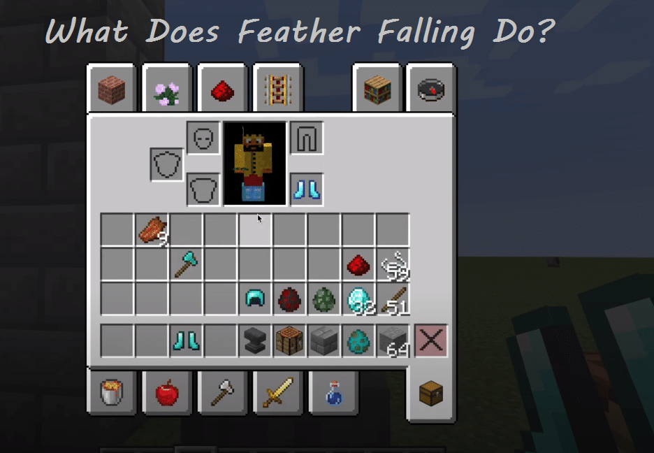 What Is Feather Falling In Minecraft - KibrisPDR