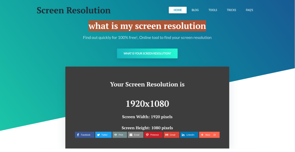 Detail What Is My Screen Resolution Nomer 14