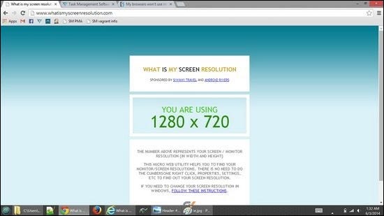 Detail What Is My Screen Resolution Nomer 8
