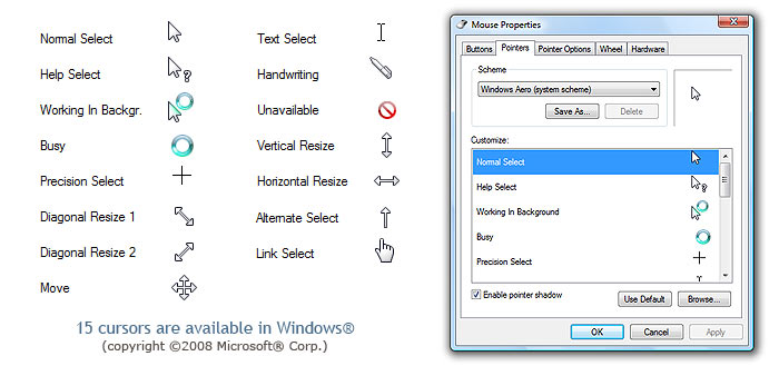 Detail What Is The Mouse Pointer Called Nomer 3